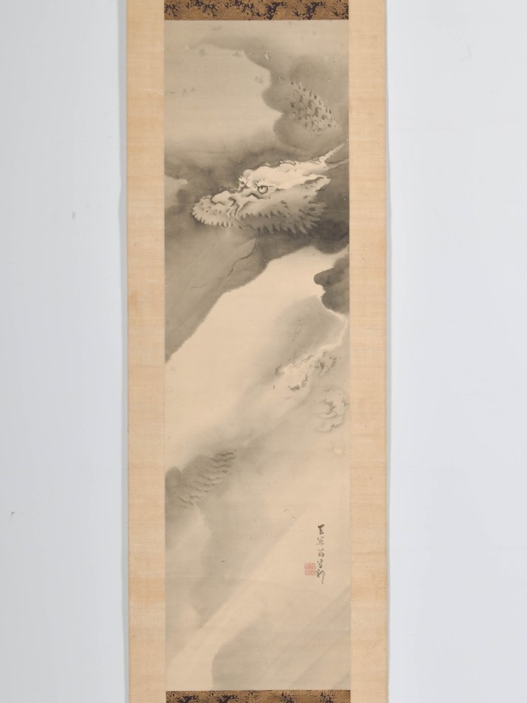 Dragon amidst clouds - Kishi Ganku (1749-1839) - Japan - Edoperioden (1600-1868) #1.1