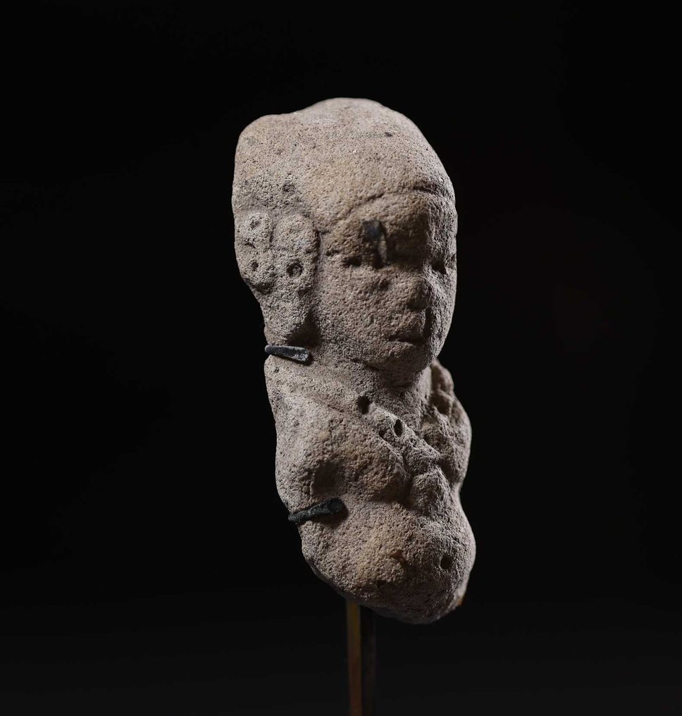 precolumbian sculptură cu licență de export spaniolă - 6 cm #1.1