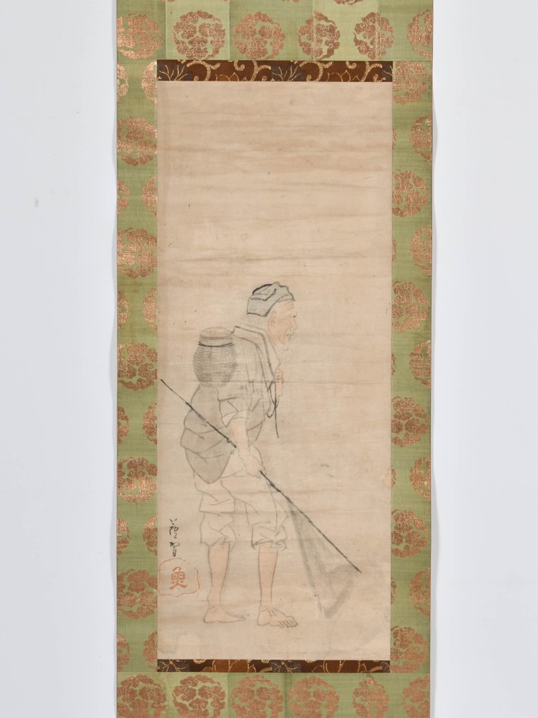 Fisherman - Attributed to Nagasawa Rosetsu (1754-1799) - Japan - Edo-perioden (1600-1868) #1.1