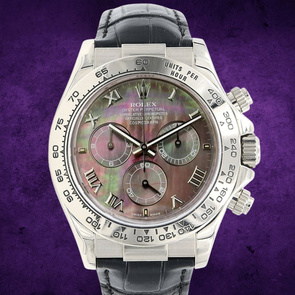 Rolex - Oyster Perpetual Cosmograph Daytona 'Tahiti Dial' - Ref. 116519 - Mænd - 2008 #1.1