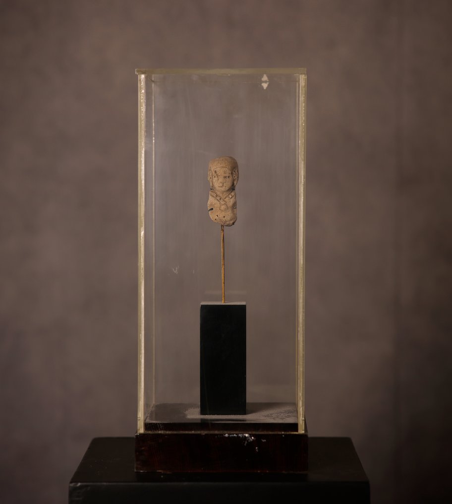 前哥倫布時代 具有西班牙出口許可證的雕塑 - 6 cm #1.2