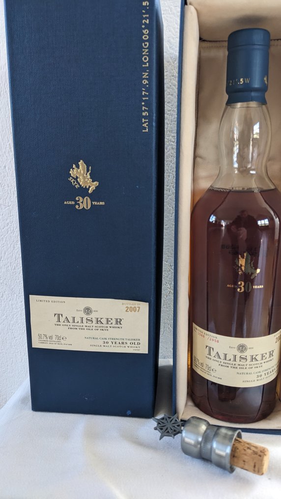 Talisker 30 years old - Original bottling  - b. 2007  - 70厘升 #1.1