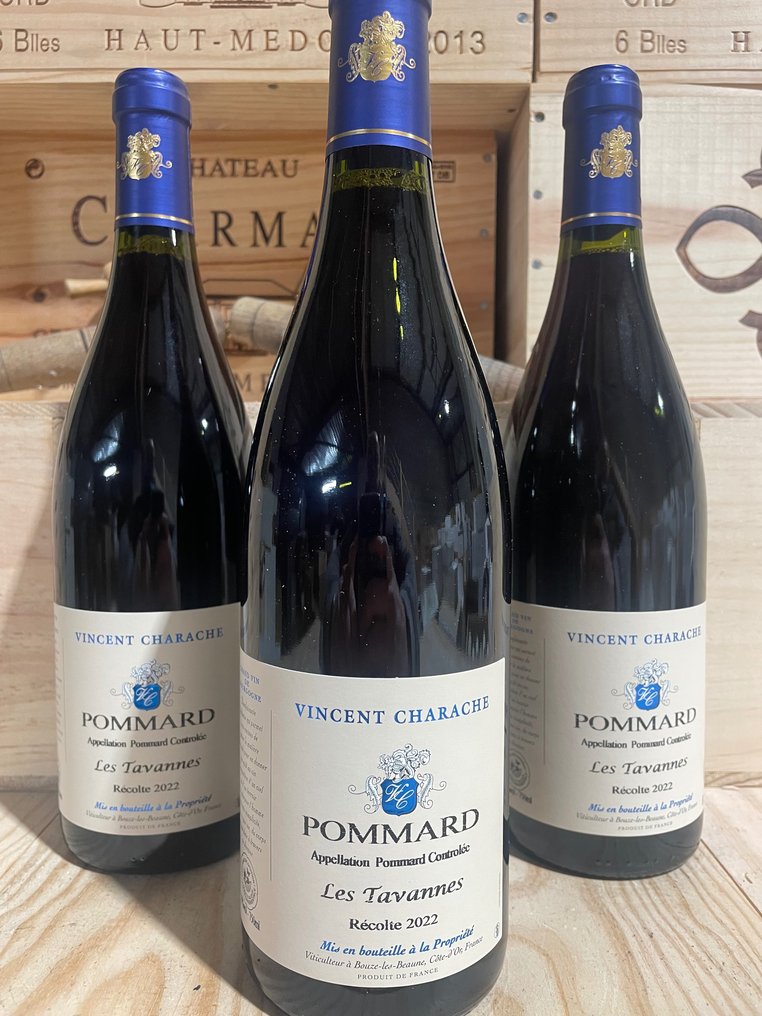 2022 Domaine Vincent Charache "Les Tavannes" - Pommard - 3 Bottles (0.75L) #1.0