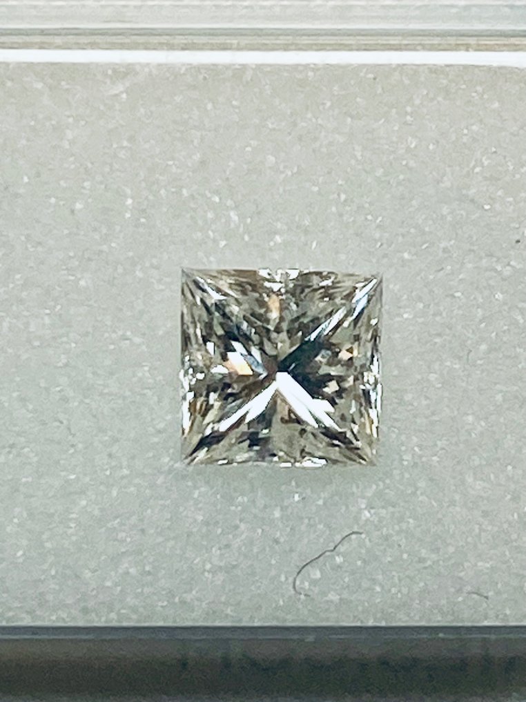 1 pcs 钻石 - 0.97 ct - 公主方形 - E - SI2 微内含二级 #1.1