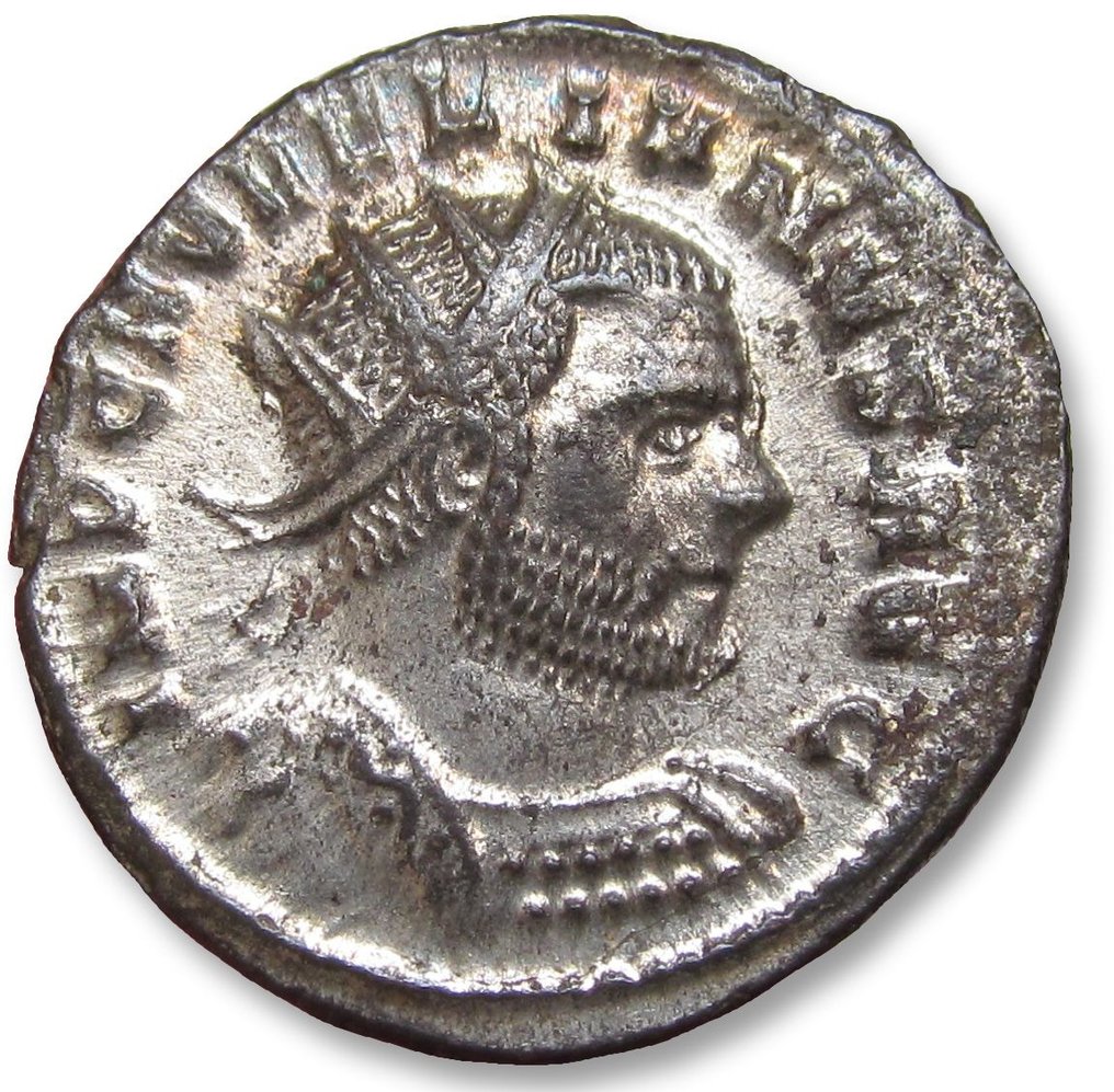 Cesarstwo Rzymskie. Aurelian (AD 270-275). Antoninianus Cyzicus 272-274 A.D. - mintmark ✱A - nearly as minted & fully silvered - #1.1