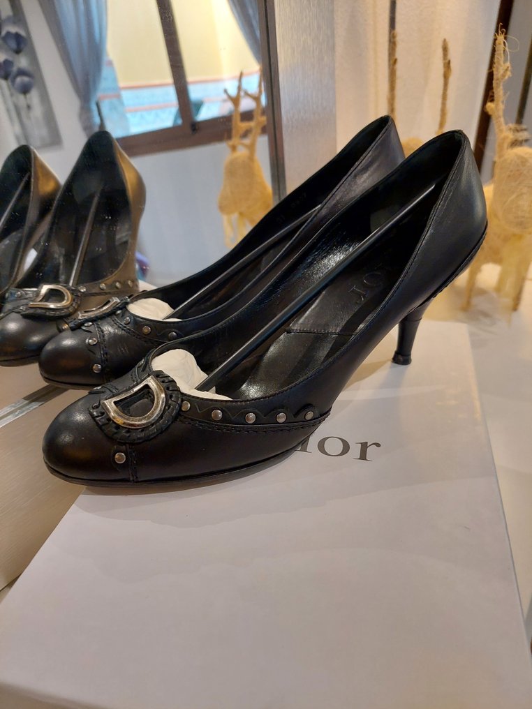 Christian Dior - Sko med hær - Størrelse: Shoes / EU 39.5 #1.2