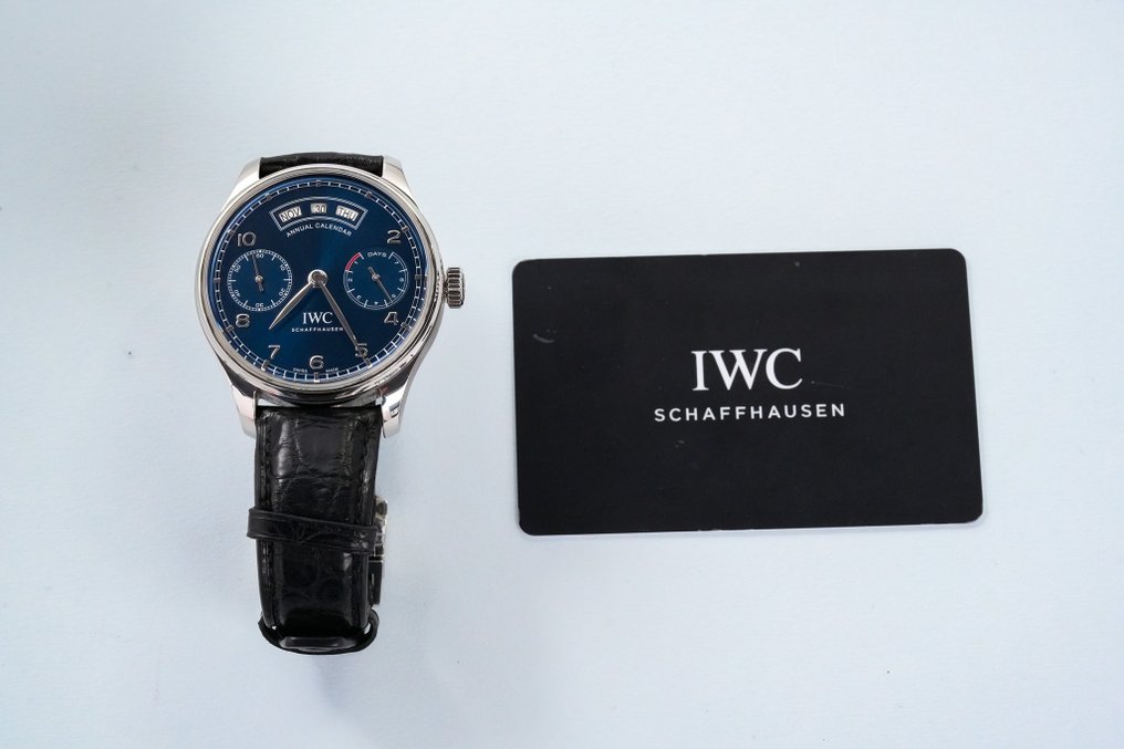 IWC - Portuguese Annual Calendar Blue Dial - IW503502 - 男士 - 2011至今 #2.2