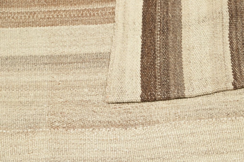 原创波斯 Nomad Kilim Mazandaran 采用真羊毛制成 - 凯利姆平织地毯 - 242 cm - 138 cm #2.1