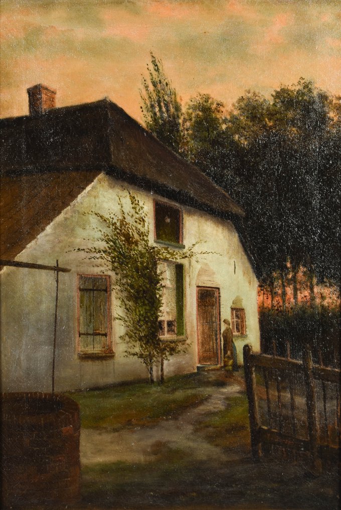 Eduard Karsen (1860-1941) - Boerderij #1.1