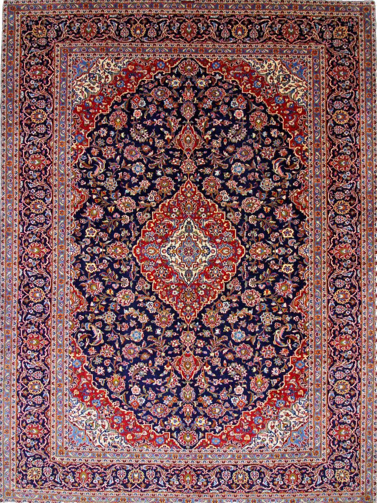 Kashan fine laine de liège signée Neuf - Tapis - 402 cm - 300 cm #1.1