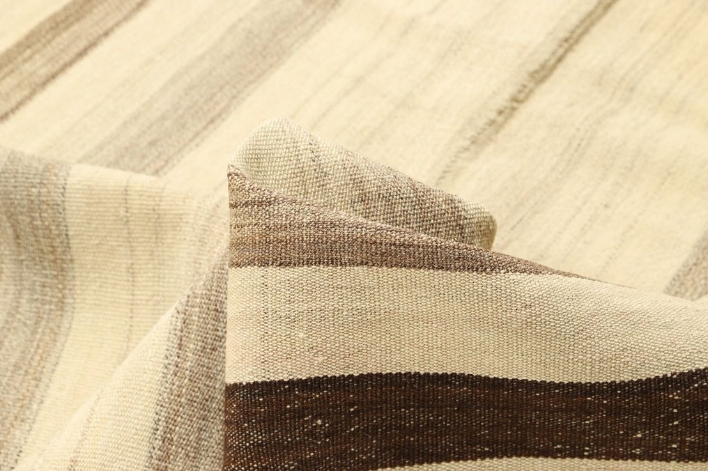 原创波斯 Nomad Kilim Mazandaran 采用真羊毛制成 - 凯利姆平织地毯 - 233 cm - 154 cm #3.1