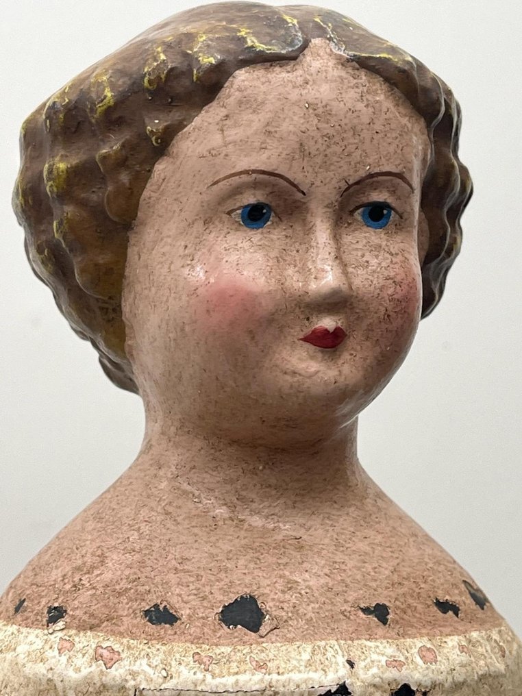 Rzeźba, Mannequin - 51 cm - Drewno - 1850 #1.2
