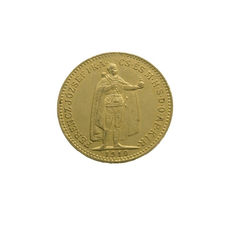 Österreich, Ungarn. Franz Joseph I. 1848-1916. 10 Korona 1910 #1.1