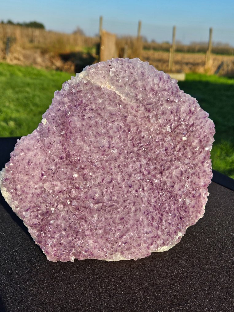 紫水晶 水晶矩晶体 - 高度: 25 cm - 宽度: 19 cm- 4.5 kg #2.2