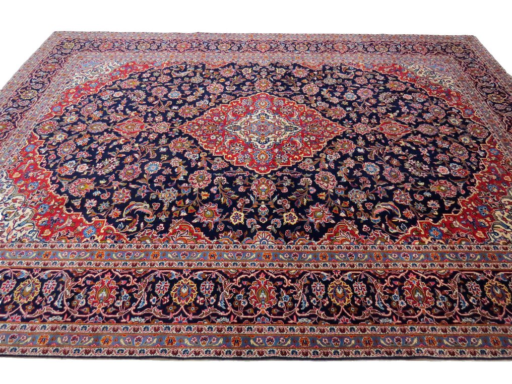Kashan fine laine de liège signée Neuf - Tapis - 402 cm - 300 cm #3.2