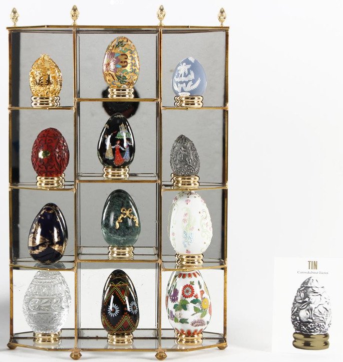 Fabergé-Ei - Franklin Mint, House of Faberge – Die Schatzkammer der Eier - Porzellan #1.1