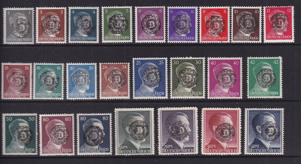 德国 - 本地邮政区 1945 - Löbau（萨克森） - Michel: 3/25, 7b #2.1