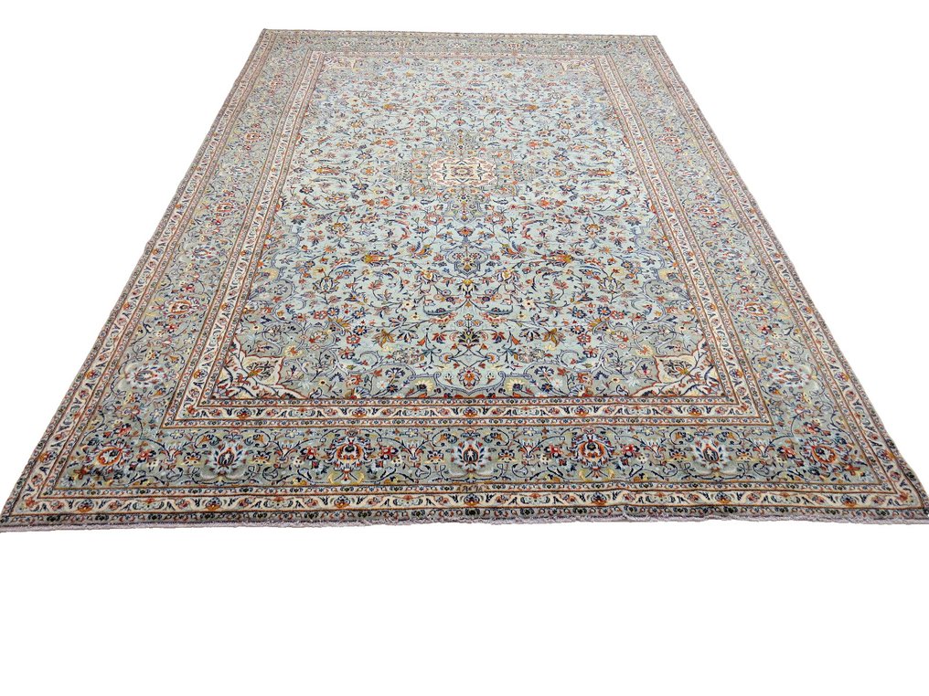 卡尚细软木棉签名 - 小地毯 - 420 cm - 298 cm #2.1