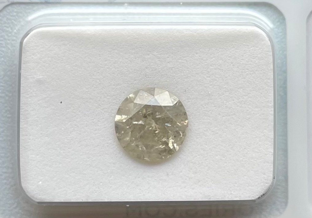 2 pcs Diamant  - 1.85 ct - VS2 #1.3
