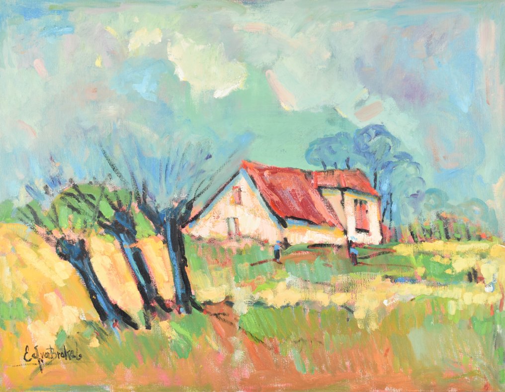 Eef van Brakel (1930-2014) - Huis op de Heuvel #1.1
