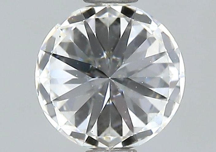 1 pcs Diamant  (Naturlig)  - 0.76 ct - Rund - H - VS1 - Gemologisk institutt i Amerika (GIA) - *3EX* #3.1