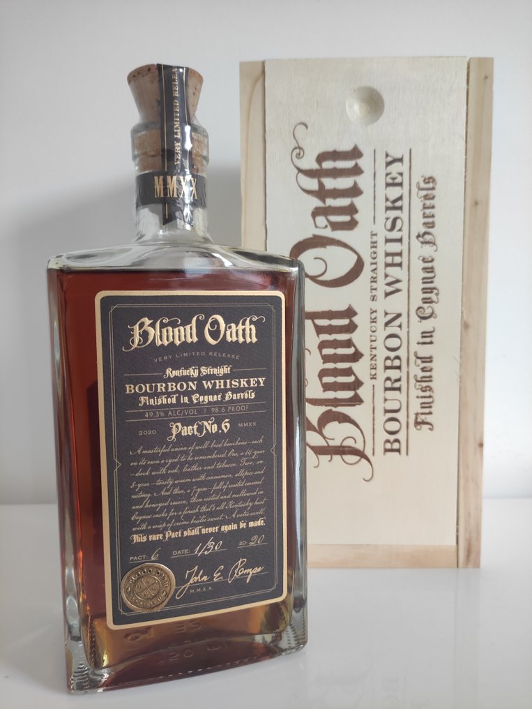 Blood Oath - Pact no. 6 - 2020 Release - Kentucky Straight 98.6 Proof  - 700 ml #1.2