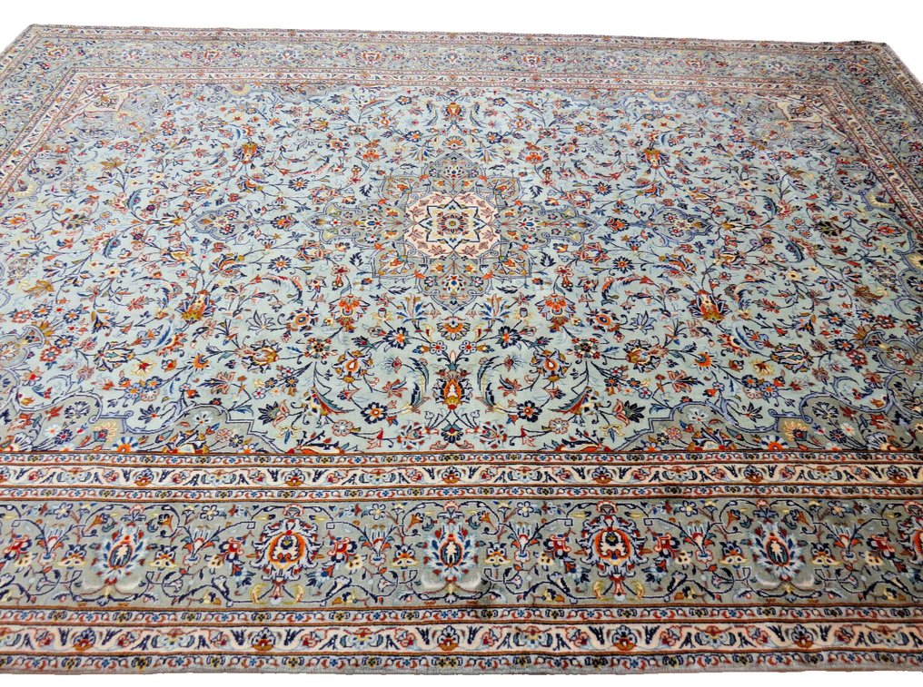 卡尚细软木棉签名 - 小地毯 - 420 cm - 298 cm #3.3