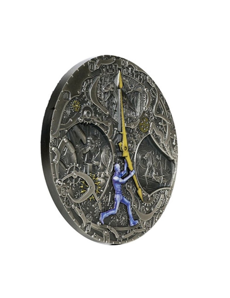 Νιούε. 2 Dollars 2022 Time Travel Code of the Future, 2 Oz (.999) #2.1