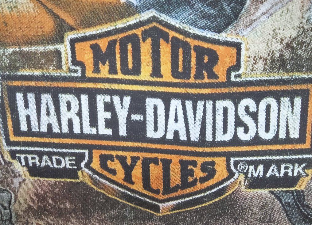 HARLEY DAVIDSON - Motor Cicles - Kansas City (Cartel Publicitario para Taller Mecánico) - Pin Up - Big Size Exposition #3.2