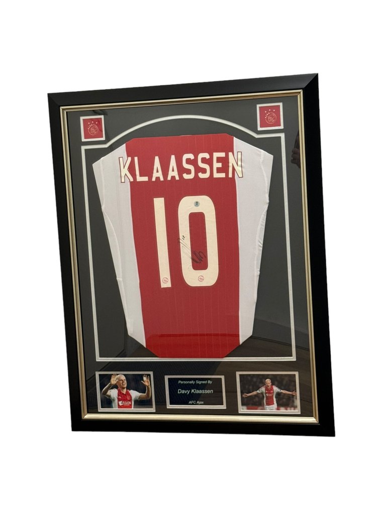 AFC Ajax - Hollantilainen Jalkapalloliiga - Davy Klaassen - Jalkapallon pelipaita #1.1