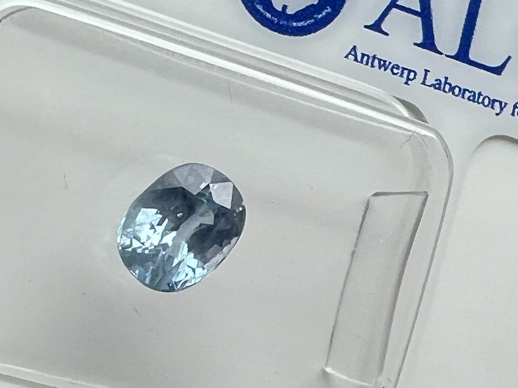 蓝色 蓝宝石  - 1.00 ct - 安特卫普宝石检测实验室（ALGT） - 34856047 #3.1