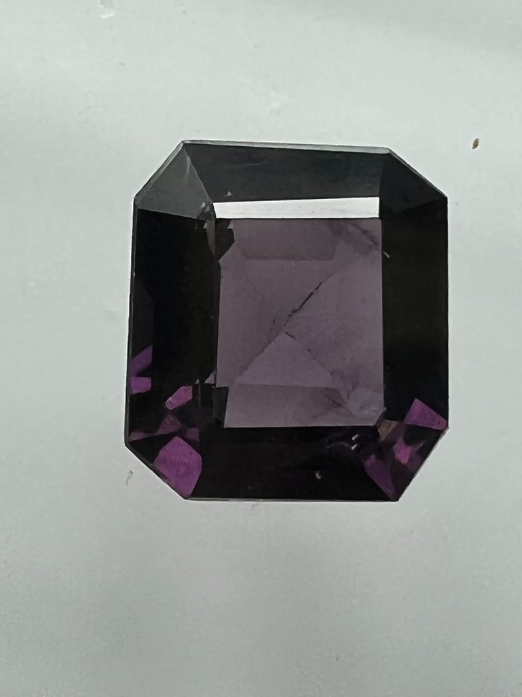 Púrpura Espinela  - 1.08 ct - Antwerp Laboratory for Gemstone Testing (ALGT) - Roxo profundo #1.1