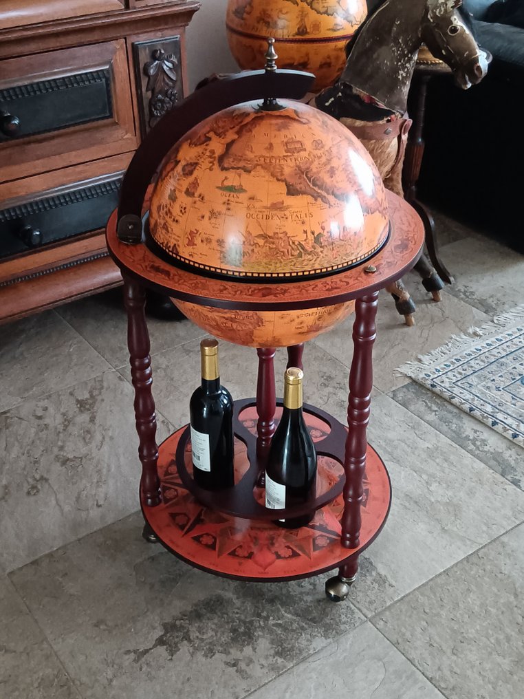 酒櫃 - 葡萄酒或饮品吧 - 木头金属 #2.1