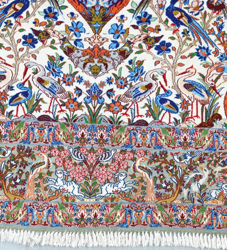 annan - Persian Isfahan with an amazing paradise scen, Size 156x232 - Isphahan - Szőnyeg - 232 cm - 156 cm #1.2