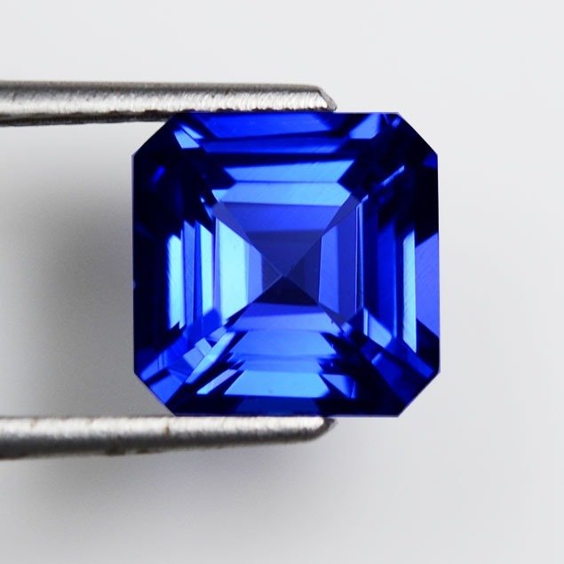 Albastru Tanzanite  - 3.75 ct - GIA (Institutul gemologic din SUA) #2.1