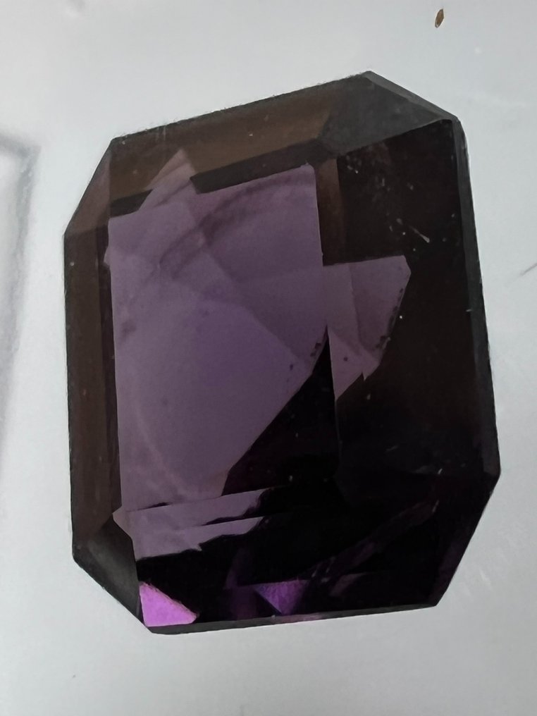 Purple Spinel  - 1.08 ct - Antwerp Laboratory for Gemstone Testing (ALGT) - Deep purple #1.2