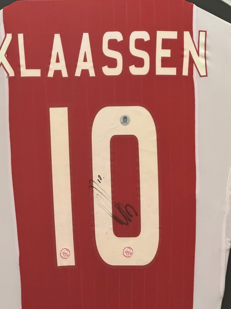 AFC Ajax - Hollantilainen Jalkapalloliiga - Davy Klaassen - Jalkapallon pelipaita #1.2
