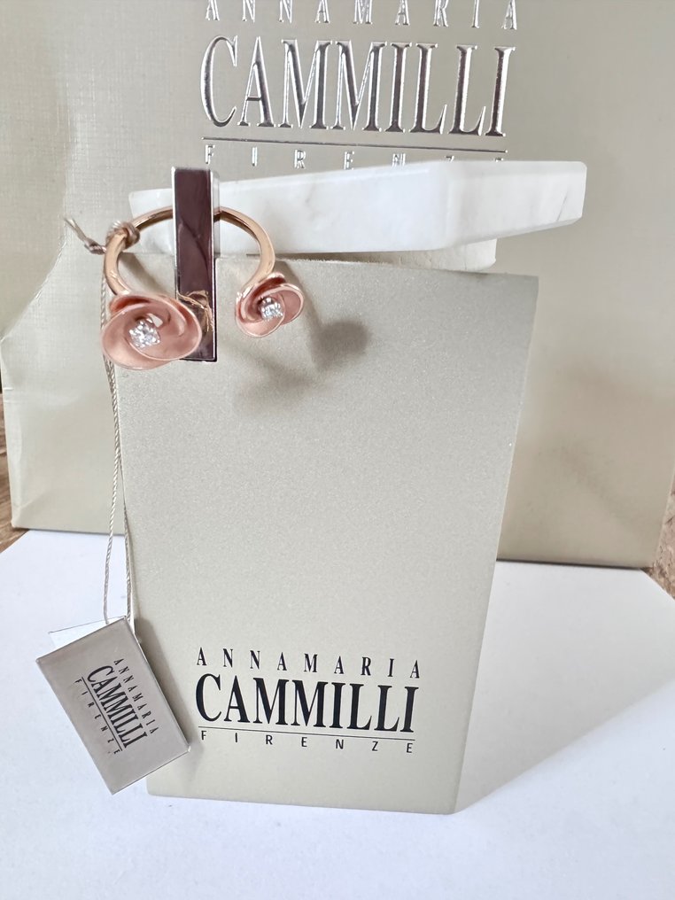 annamaria cammilli - 戒指 玫瑰金 钻石  #2.1