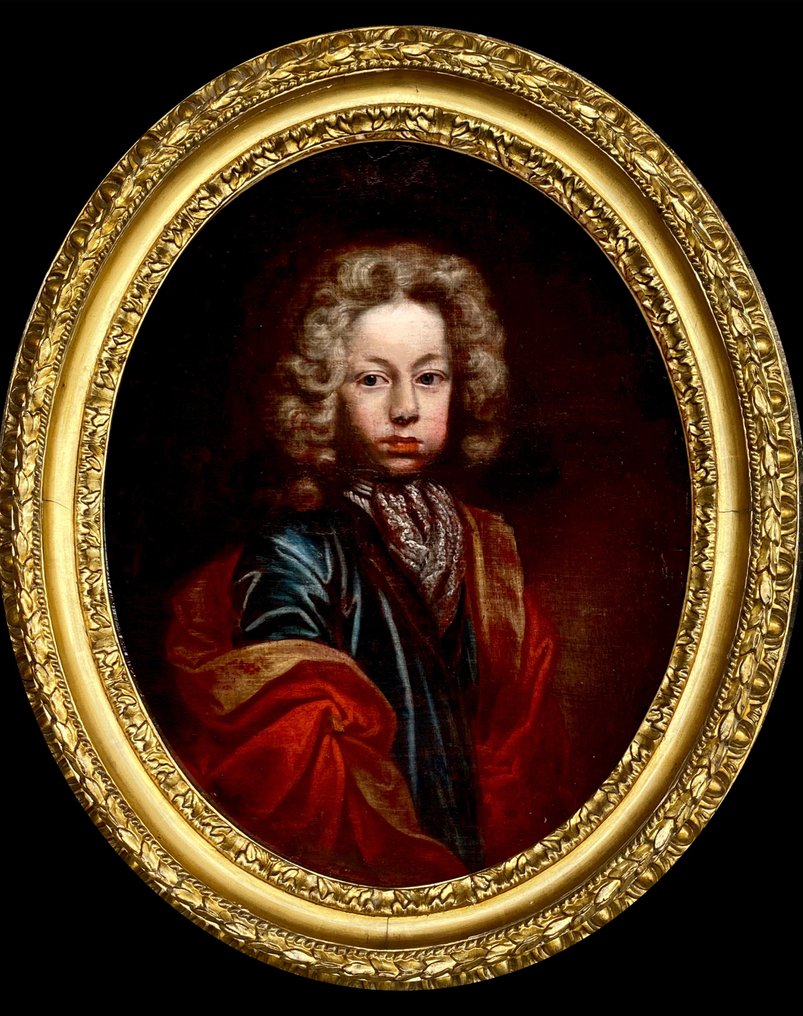 Pierre Mignard (1612-1695) follower of - Retrato de Infante Real #1.1