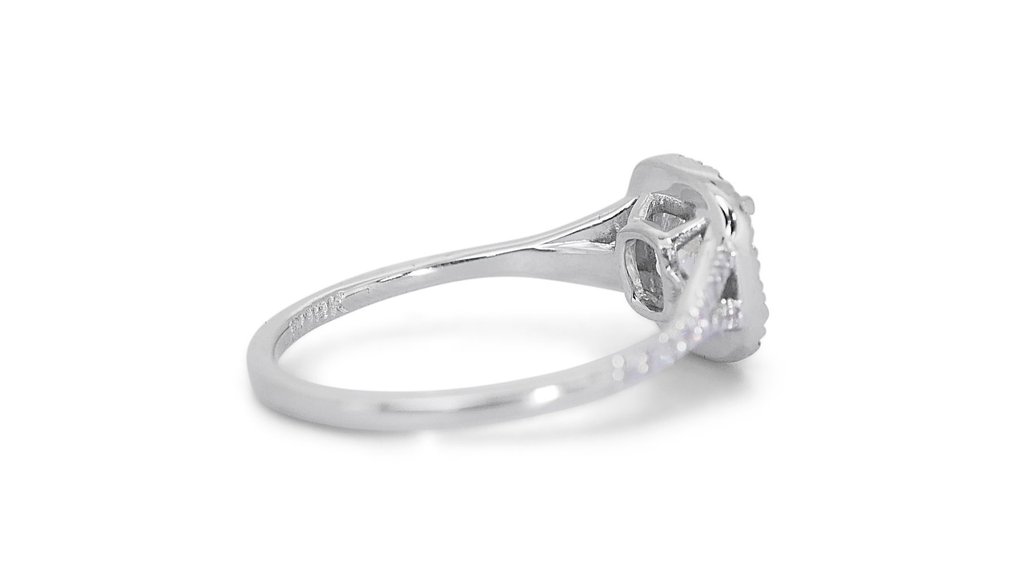 Anello Oro bianco Diamante  (Naturale) - Diamante #2.2