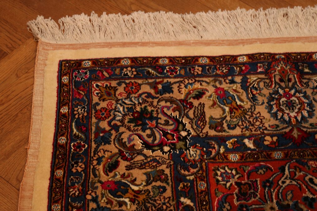 Very fine Khorasan with silk signed Persian carpet - Carpet - 2.95 cm - 2.01 cm #3.2