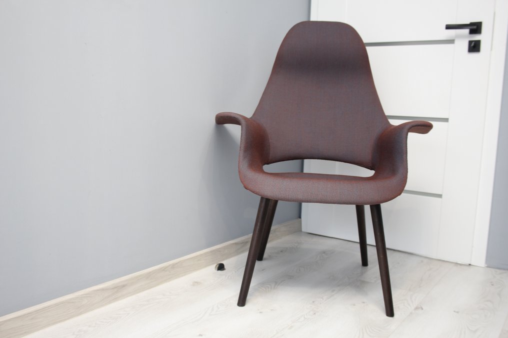 Vitra - Charles Eames, Eero Saarinen - 靠背椅 - 有机扶手椅 - 织物 #2.2