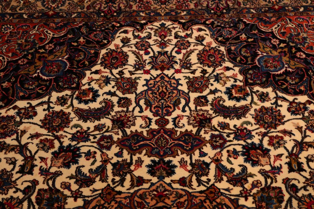 非常精緻的呼羅珊，帶有絲綢簽名波斯地毯 - 地毯 - 2.95 cm - 2.01 cm #2.2