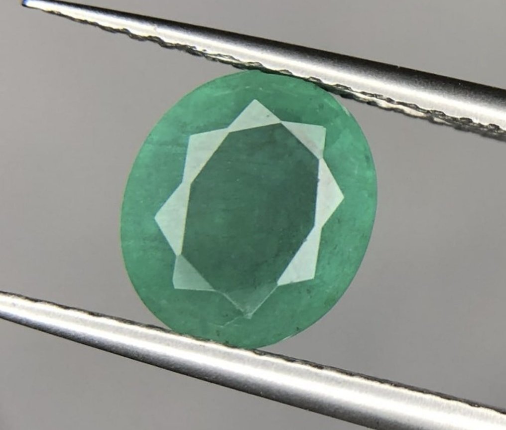 1 pcs  Vihreä Smaragdi  - 1.82 ct #2.1