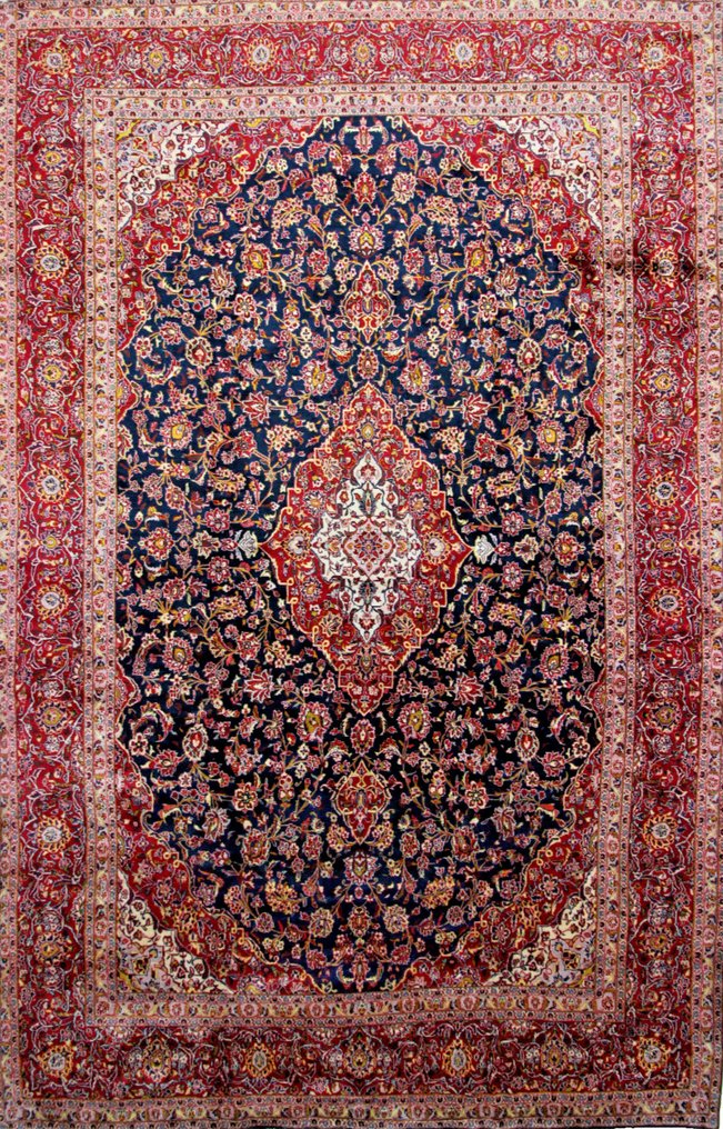 Lã de cortiça fina Kashan - Tapete - 475 cm - 304 cm #2.1