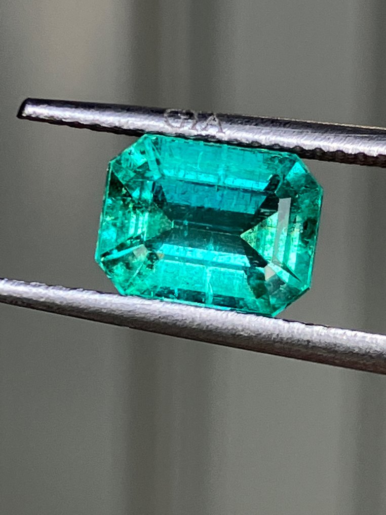 1 pcs Green Emerald - 1.94 ct - Gemological Institute of America (GIA) #1.0