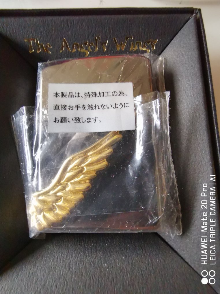 Zippo - Zippo Limite édition The Angel'S Wings Black Made in Japan de 2009 - 袖珍打火機 - 噴漆鋼和 3D #3.2