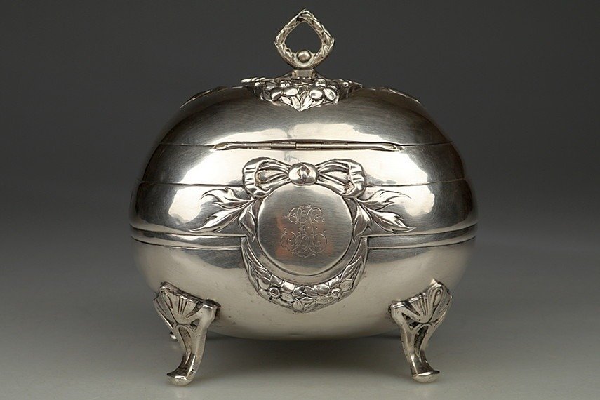 Sugar bowl - .800 silver #2.1