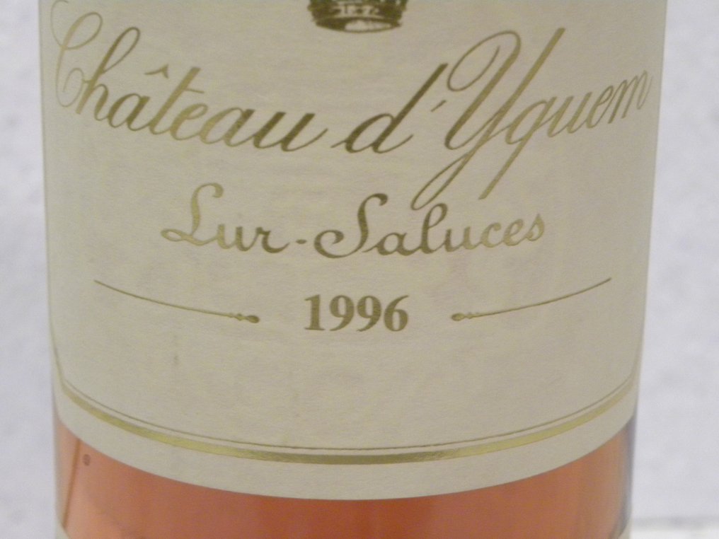 1996 Château d'Yquem - Sauternes 1er Cru Supérieur - 1 Bottle (0.75L) #2.2