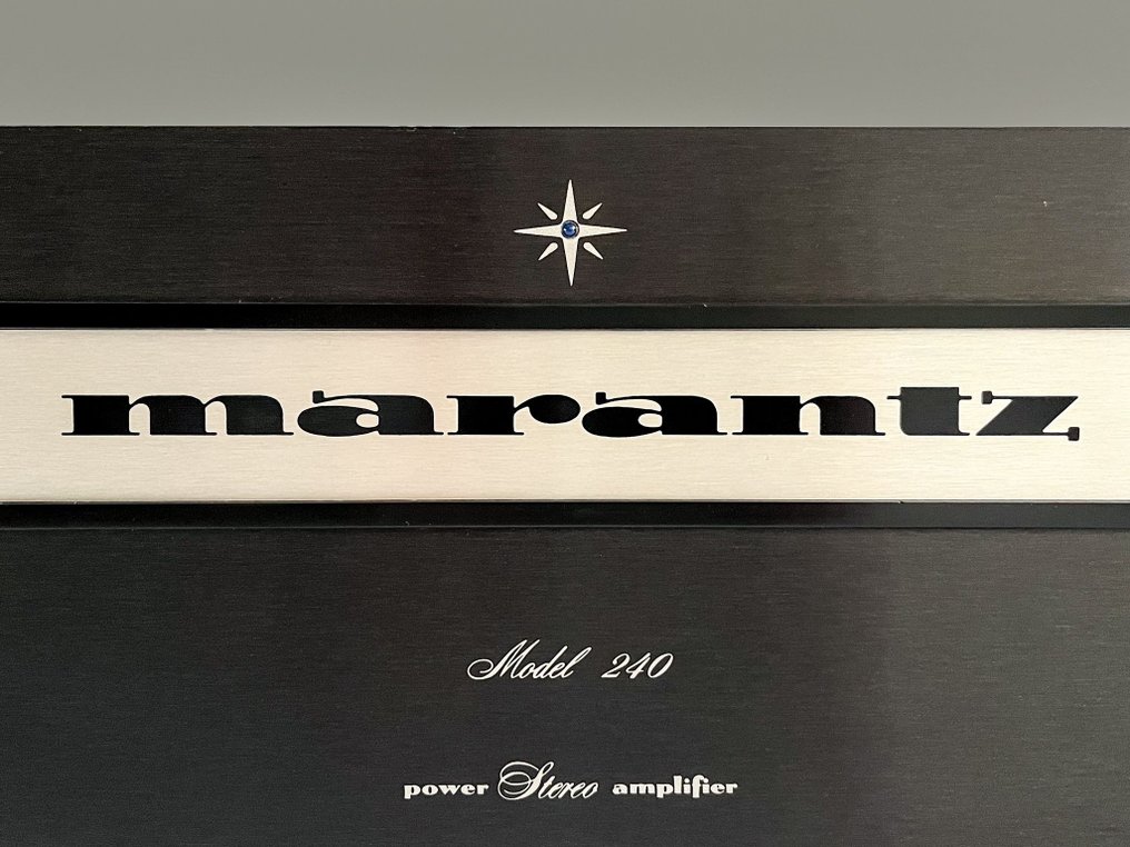 Marantz - Modelo 240 - Edición Negra - Amplificador de potencia de estado sólido #2.1